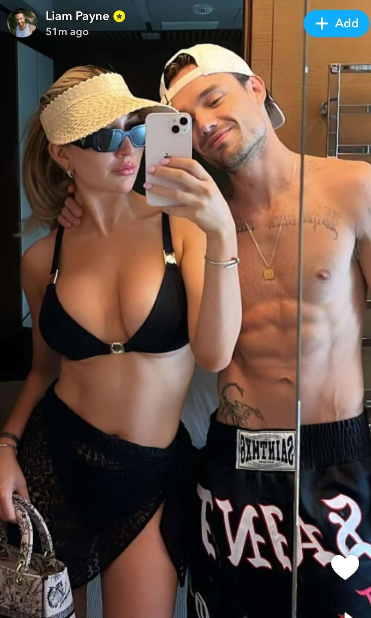 Última foto de Liam Payne con Kate Cassidy. Foto: Hola.com