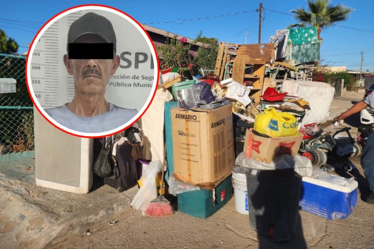 Hombre detenido por arrojar basura en la colonia Pro Hogar