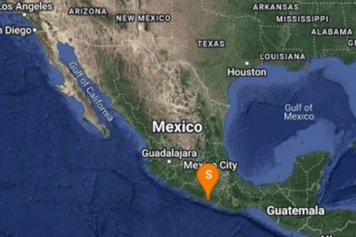 Reportan sismo magnitud 4.9 en Guerrero