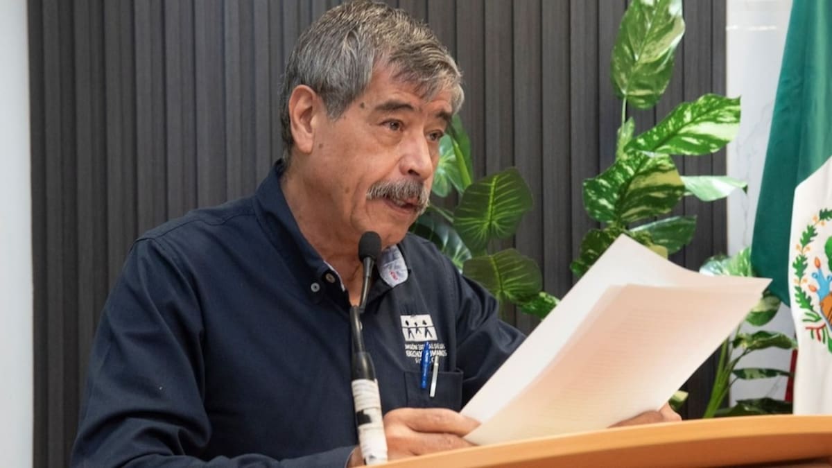 Óscar Loza Ochoa, representante de la Comisión Estatal de Derechos Humanos de Sinaloa. | Crédito: X @CEDHSinaloa