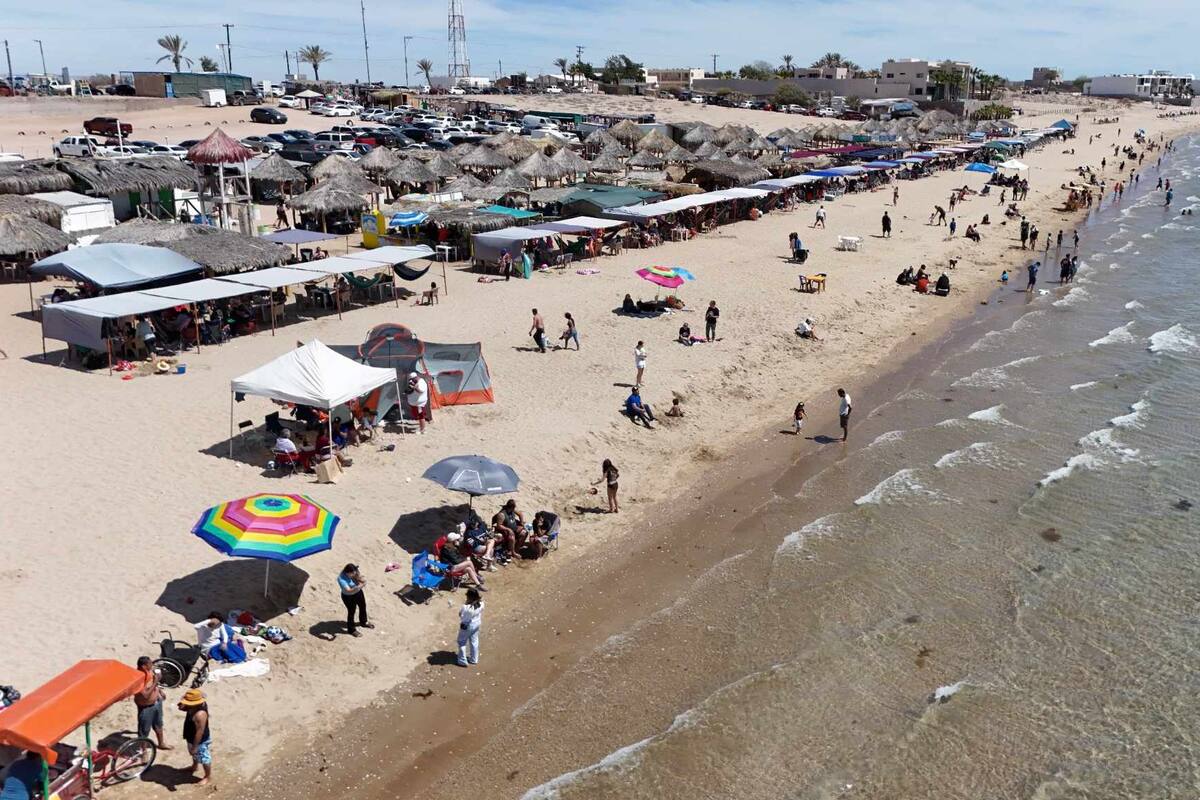 Ayudan a reunir a niño perdido con su familia comerciantes y prestadores de servicios en Bahía de Kino