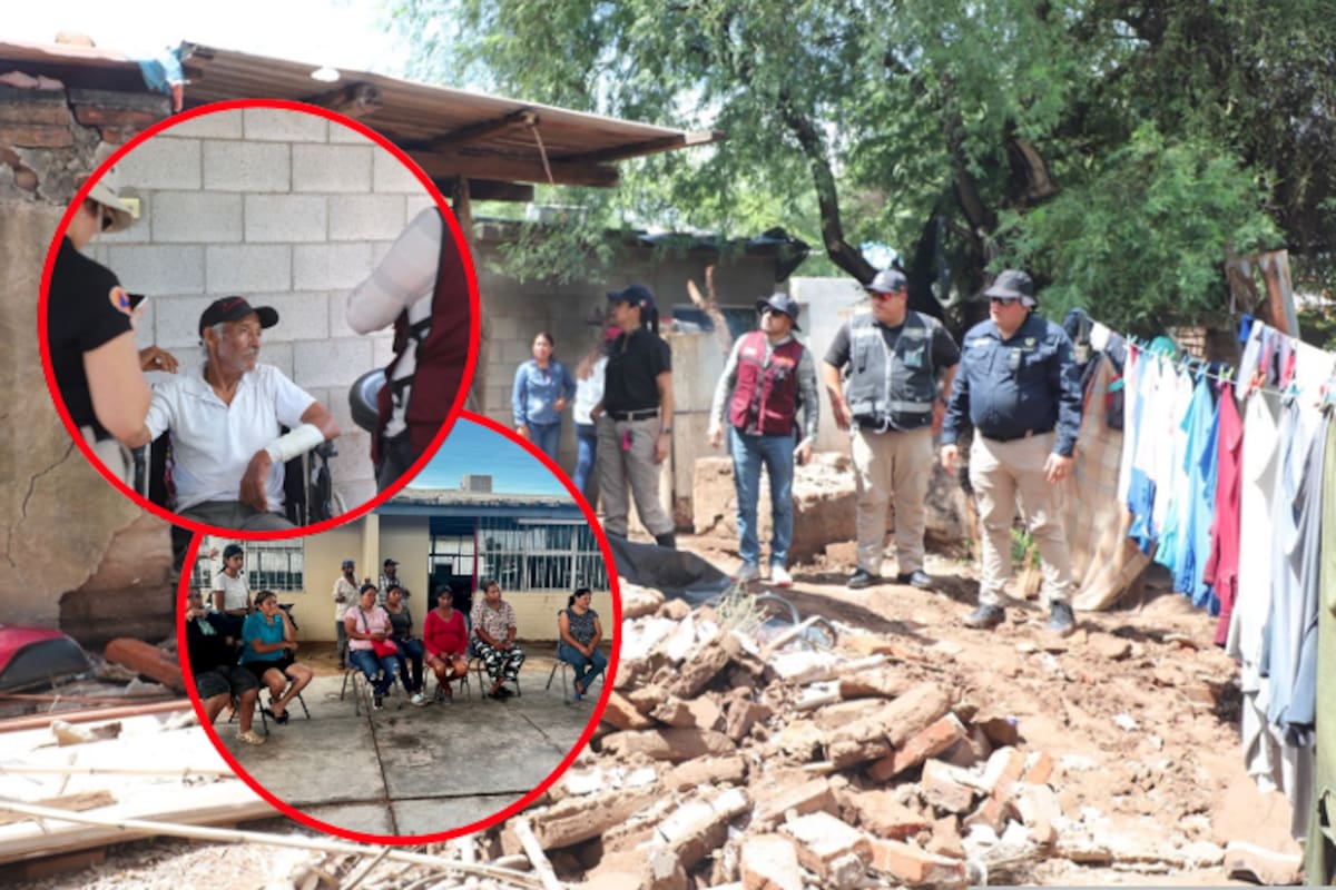 Siguen las afectaciones por lluvias en Etchojoa: Protección Civil recorre comunidades inundadas