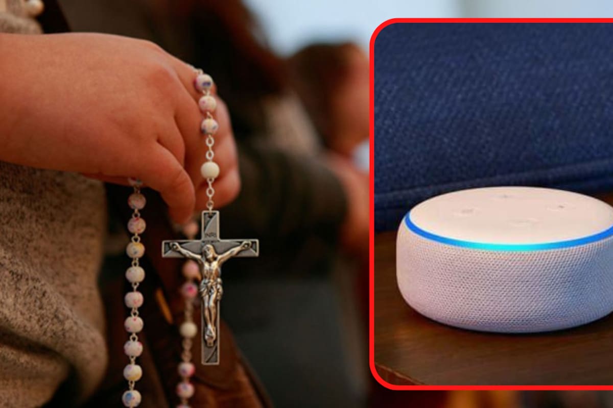 VIRAL: ¡El futuro es hoy! Abuelita le pide a “Alexa” que rece el Rosario