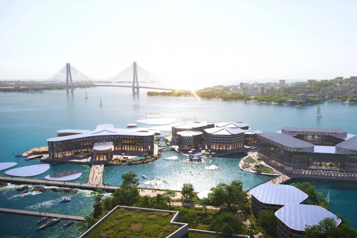 Corea del Sur construirá la primera ciudad flotante para 12 mil personas el próximo año