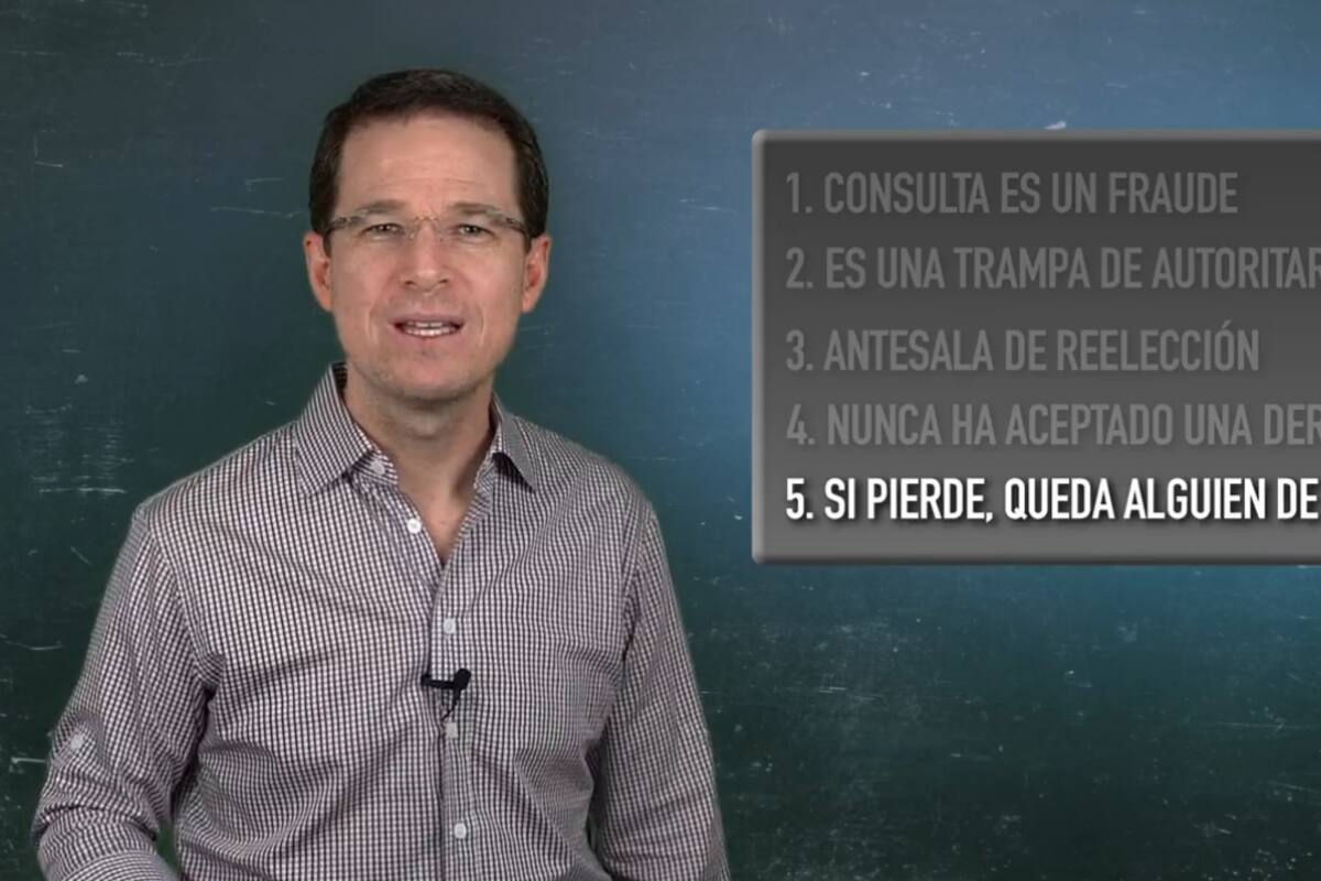 Ricardo Anaya llama a no votar en la Revocación de Mandato: "Es un fraude cantado"