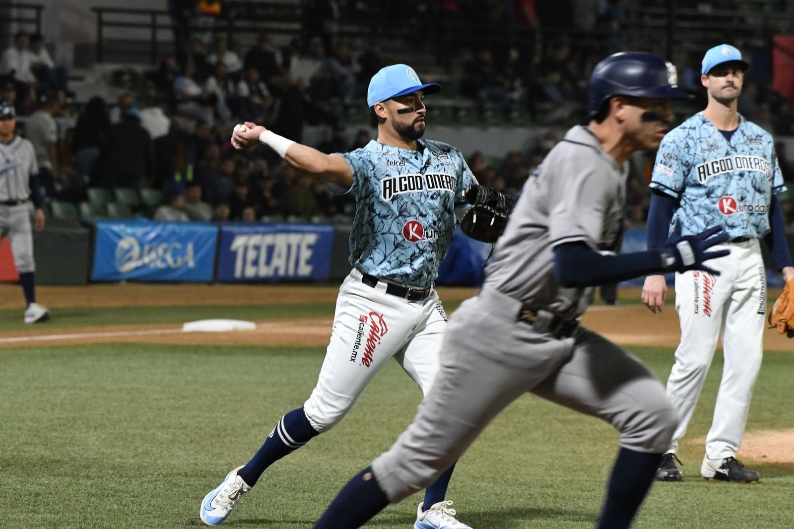 Algodoneros está a un juego de regresar a semifinales de la LMP. (Foto: Cortesía Algodoneros)