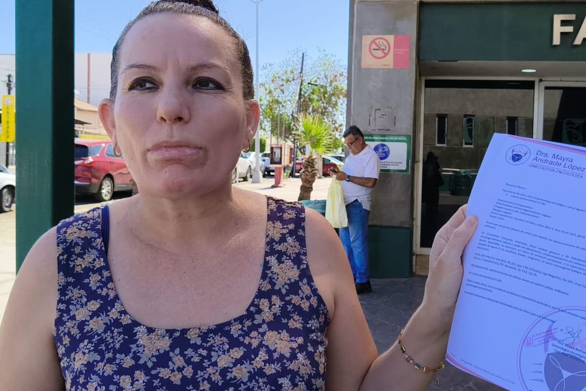 Virginia teme que empeore su cáncer por falta de equipo en IMSS y retrasos