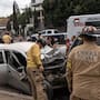 Dos mujeres resultan lesionadas tras choque contra una carroza en el bulevar Fundadores de Tijuana