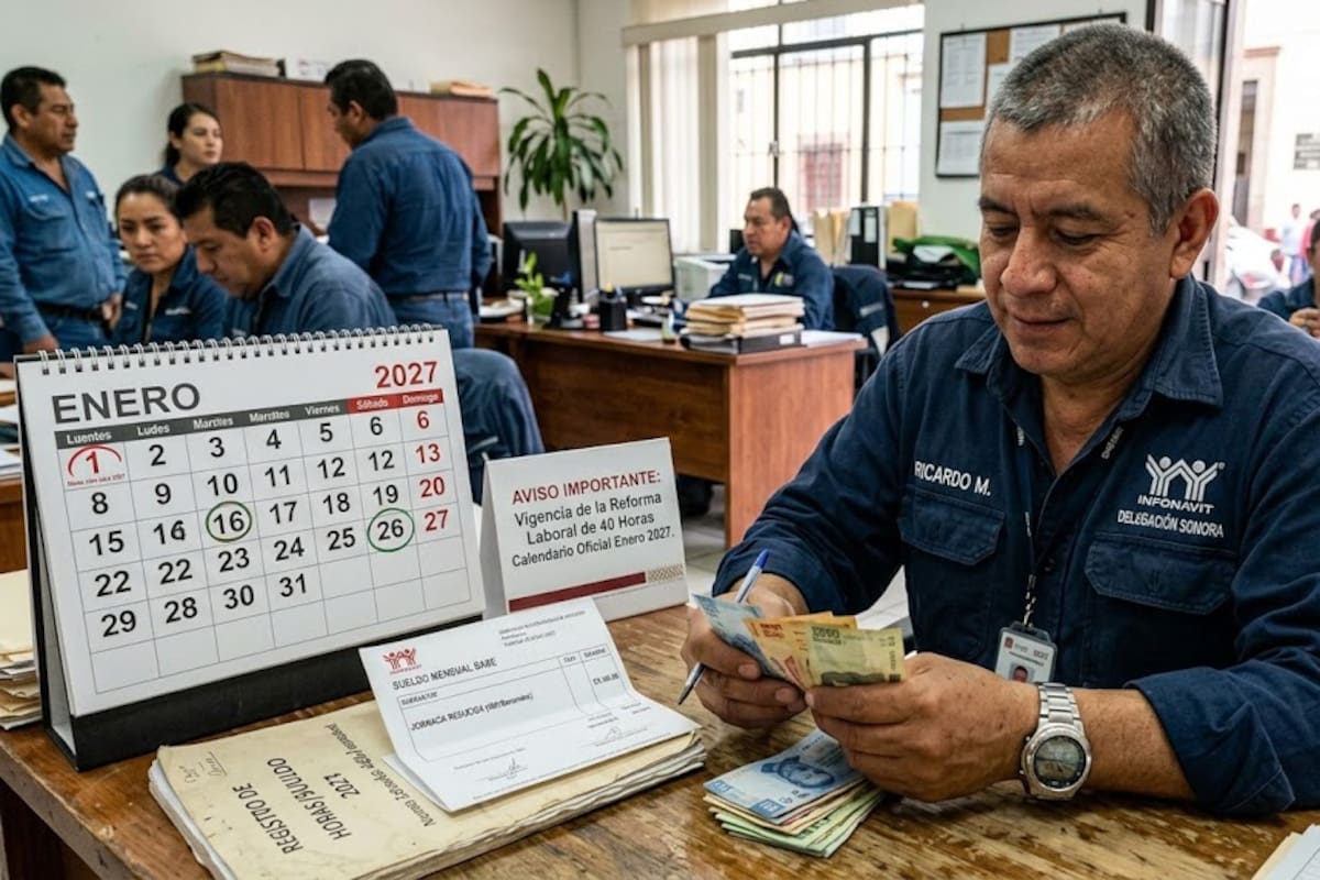 Horas extra al doble y triple: así serán los pagos con la reducción de la jornada laboral en México