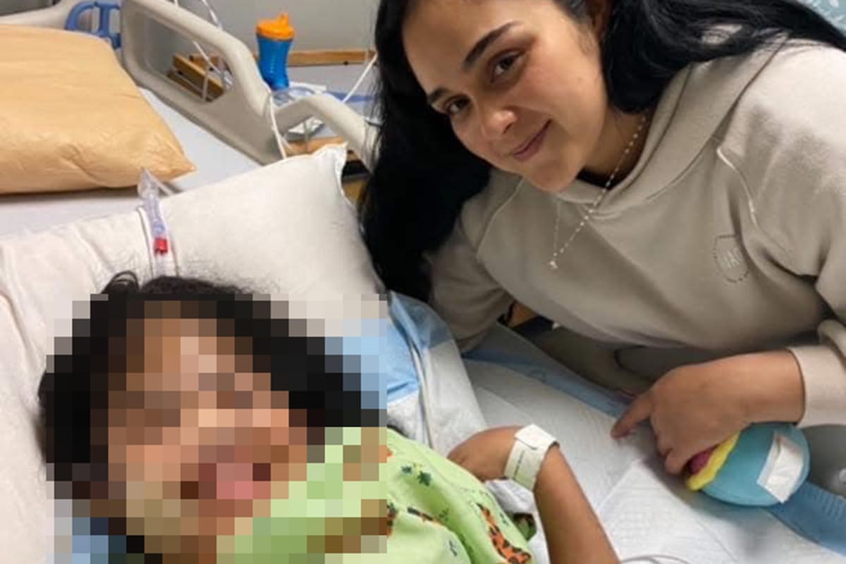 Volvía Valentina de un tratamiento que duró 5 meses