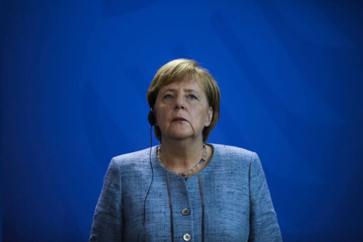 Angela Merkel defiende su oposición a que Ucrania se una a la OTAN y pide el fin de la invasión rusa