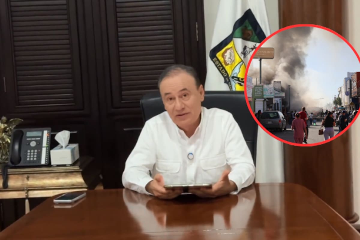 Confirma el gobernador Alfonso Durazo cifra de 23 personas fallecidas y 12 heridas en incendio de tienda Waldos en Hermosillo