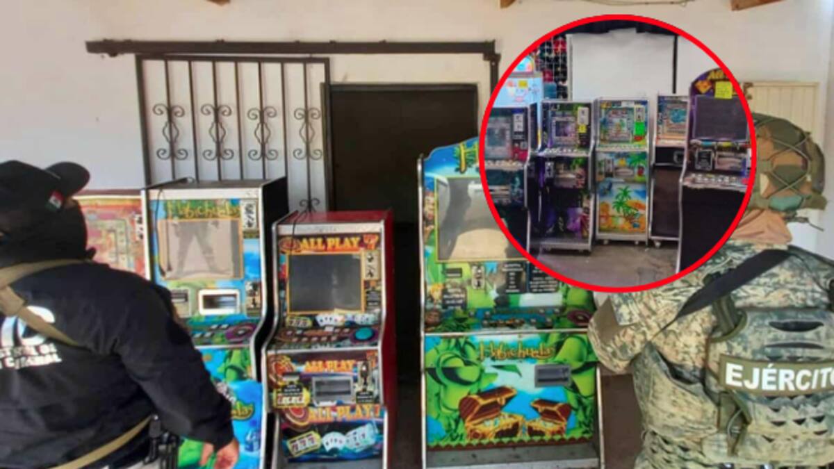 Detectan máquinas tragamonedas en San Ignacio Río Muerto y Ciudad Obregón; suman 11 decomisadas