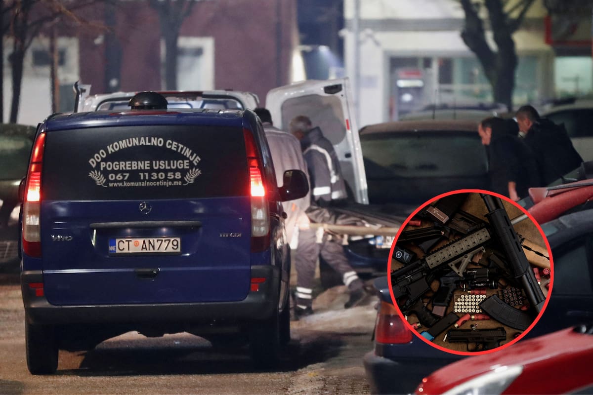 12 personas pierden la vida en un tiroteo en el pueblo de Cetinje, en Montenegro
