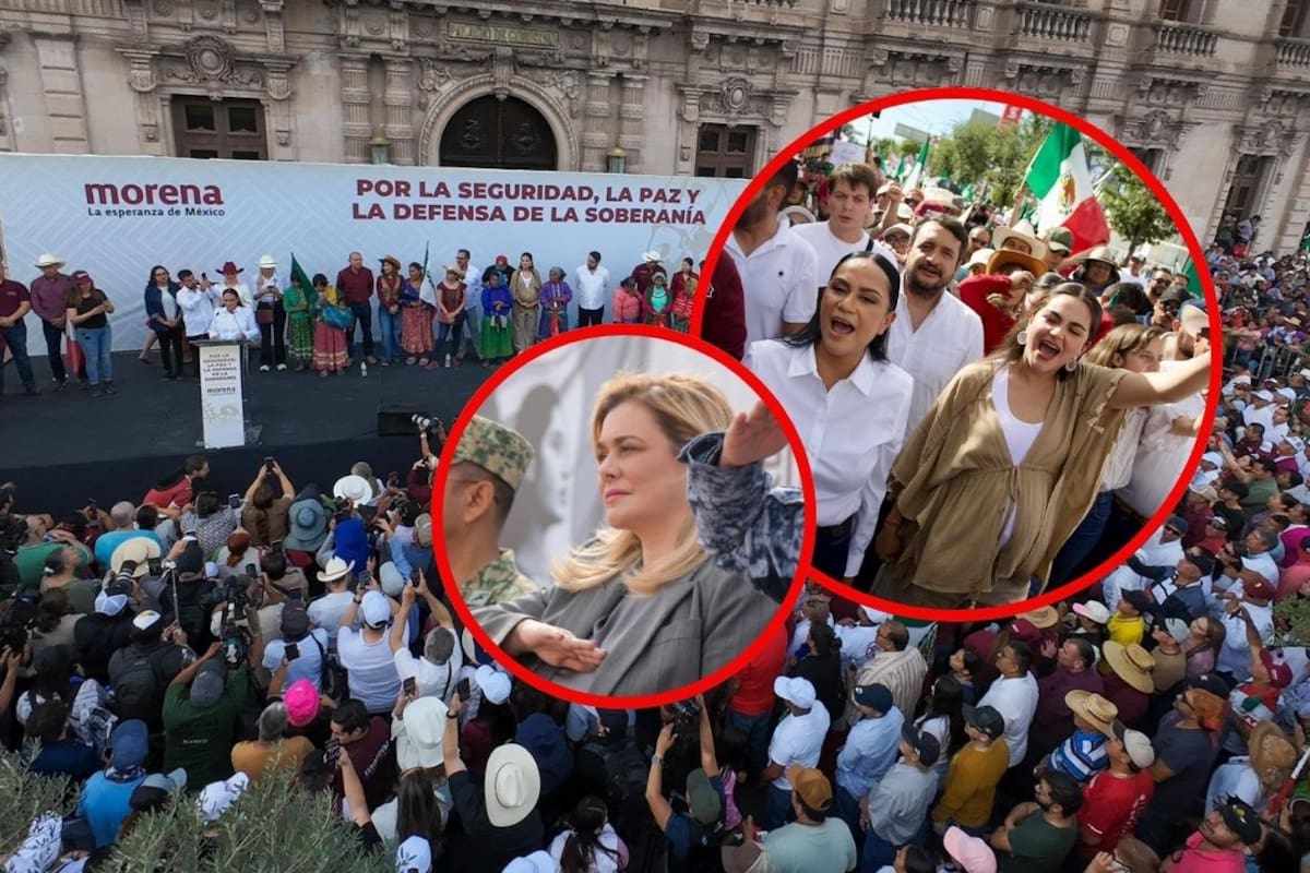 Marcha de Morena en Chihuahua quedó lejos de la meta de 200 mil asistentes y reportó sólo 20 mil participantes entre denuncias de boicot y reclamos contra Maru Campos
