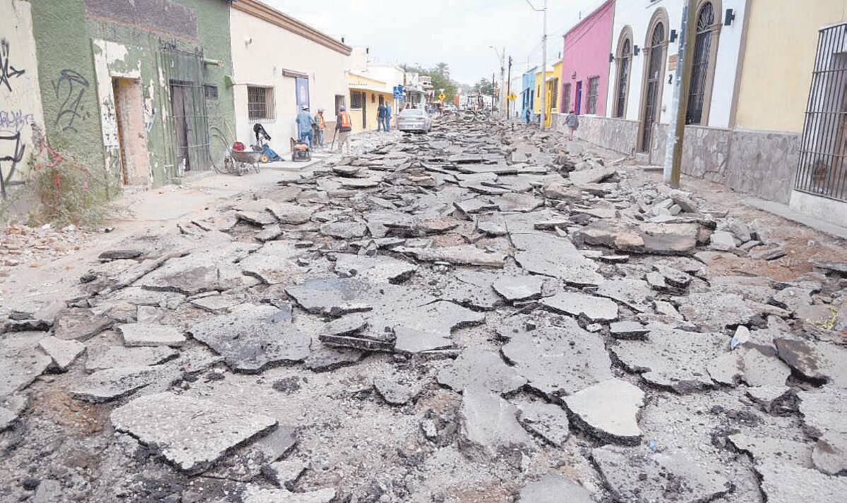 Los trabajos empezaron en Sufragio Efectivo entre Garmendia y Abasolo. FOTO: CORTESÍA