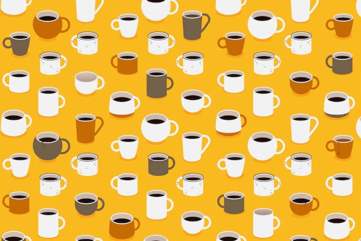 Reto Visual, encuentra las tazas de té, las rotas y las vacías