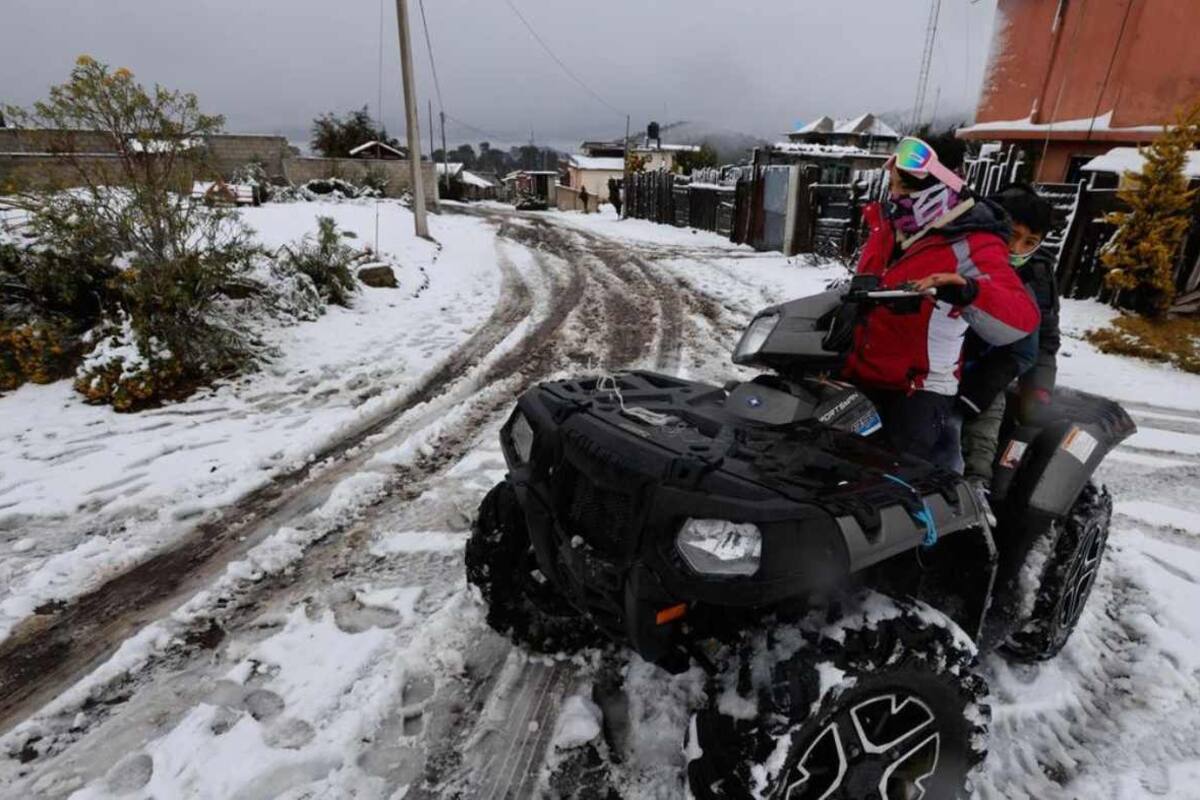 Lluvia, nieve y sismo: Un sábado nada normal en la CDMX