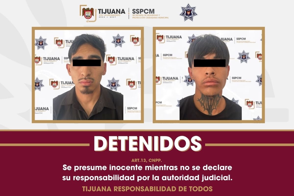 Rescatan a hombre privado de la libertad en motel de Tijuana; detienen a dos y aseguran una escopeta