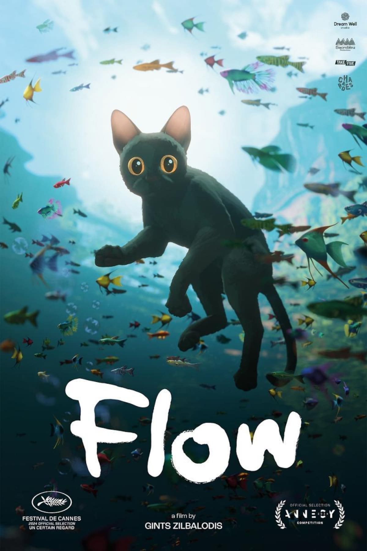 Flow: Con dos nominaciones en los Oscar 2025, "Flow" explora la supervivencia en un mundo post-apocalíptico lleno de desafíos.