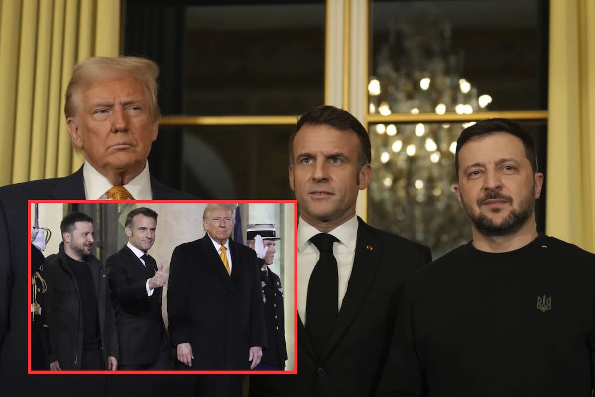 Macron recibe a Trump y Zelenski en París: encuentro clave y reapertura de Notre Dame