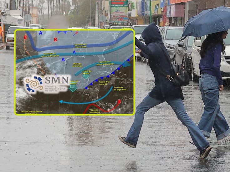 SMN alerta por ‘Evento de Norte’ intenso y frío ártico en estas ciudades hoy martes: habrá vientos de hasta 110 km/h, lluvias intensas y heladas severas