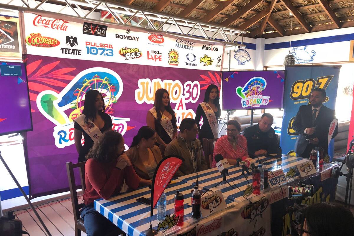 Revelan cartelera de artistas para la Feria Rosarito 2022