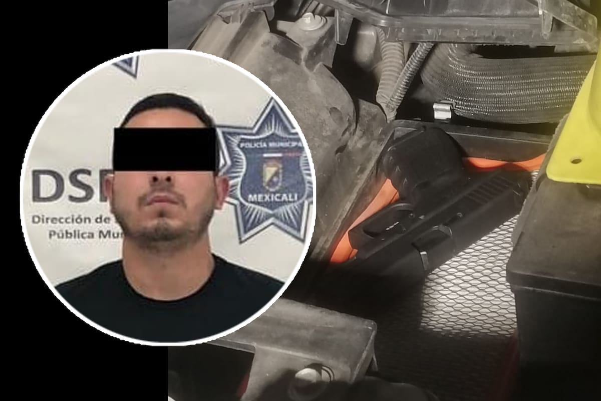 Fiesta termina con detenido por portar un arma en la colonia El Paraíso
