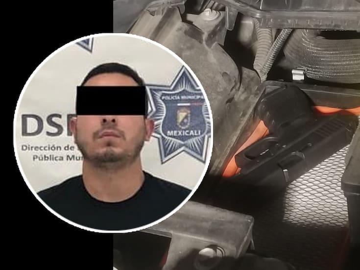 Fiesta termina con detenido por portar un arma en la colonia El Paraíso