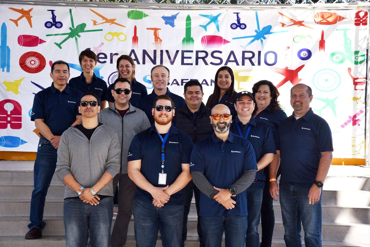 Safran celebra su primer año en Mexicali