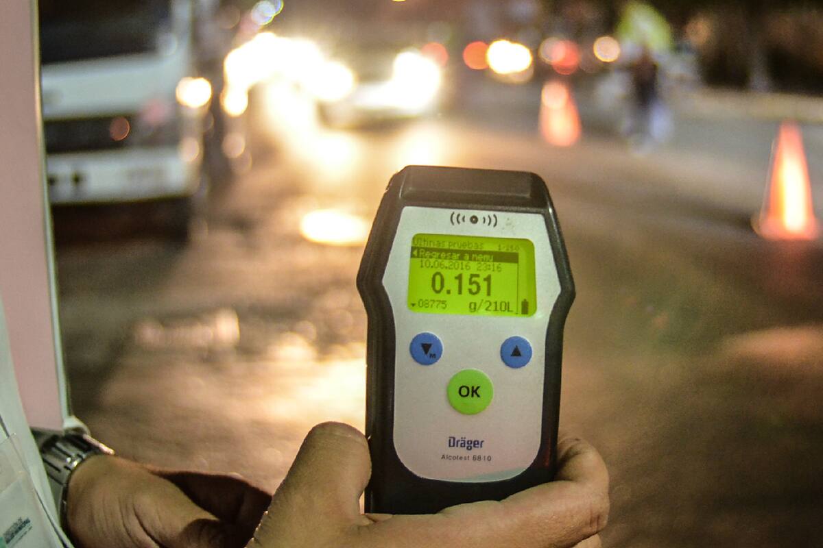 Disminuyen detecciones de personas en estado de ebriedad en filtros de alcoholimetría en Hermosillo