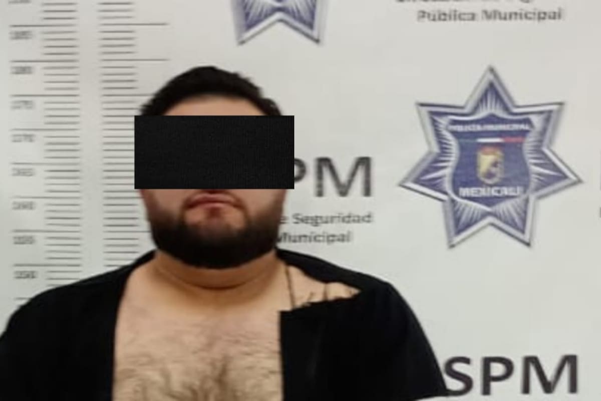 Detienen a conductor agresivo tras persecución; dejó a policía lesionado