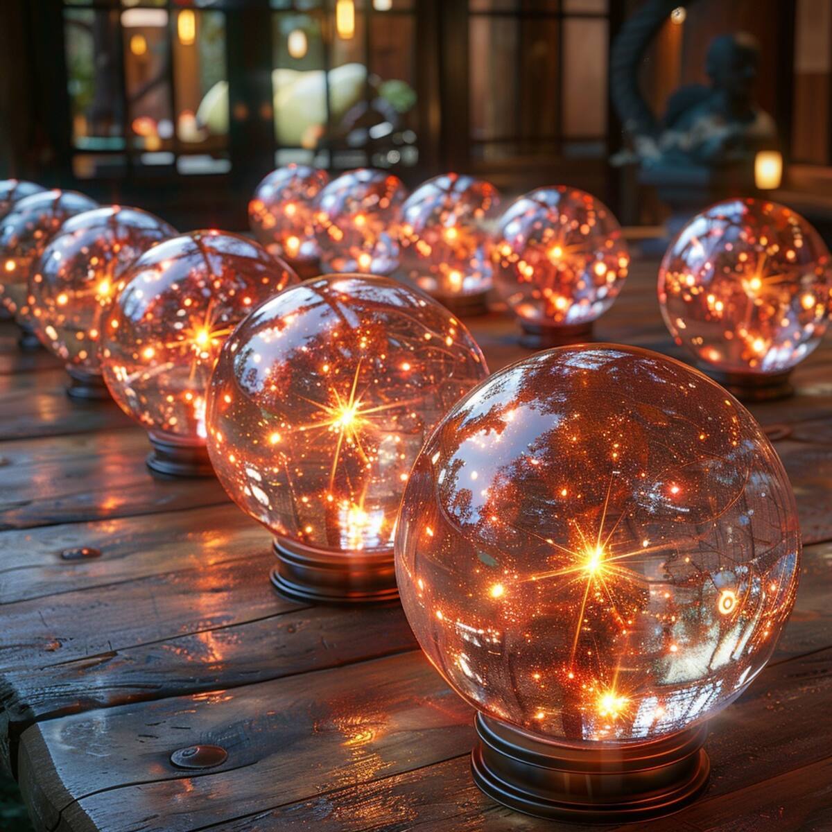 Las Esferas del Dragón, recreadas con detalle por la Inteligencia Artificial de Midjourney