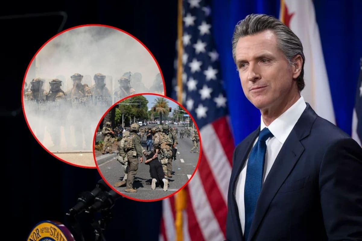 La Casa Blanca defiende despliegue militar en Los Ángeles y señala al gobernador Newsom por su “débil” manejo de las protestas contra el ICE