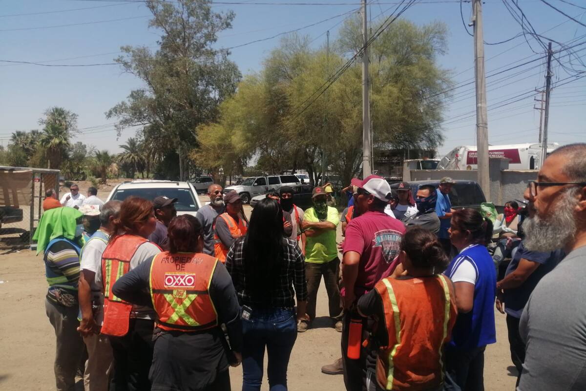 Cierran “pepenadores” el acceso al centro de transferencia de basura
