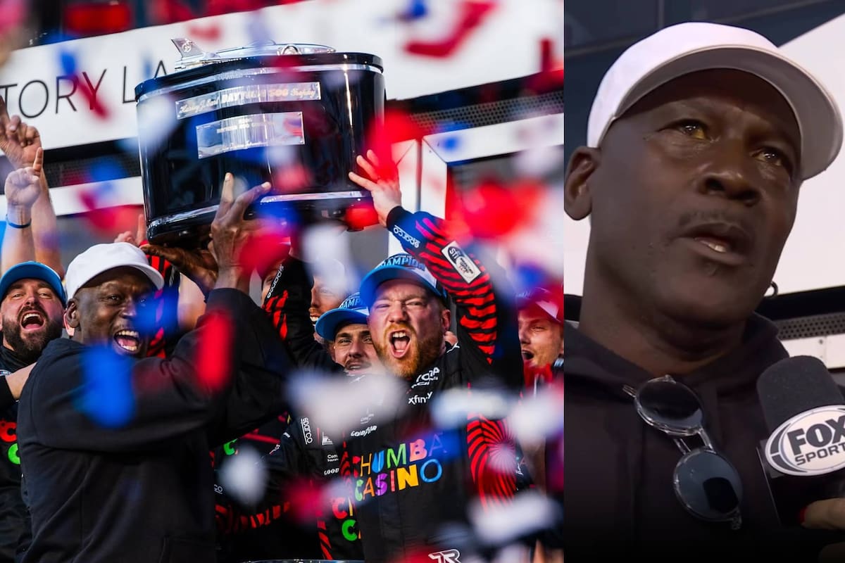23XI Racing, equipo de Michael Jordan, gana las 500 Millas de Daytona