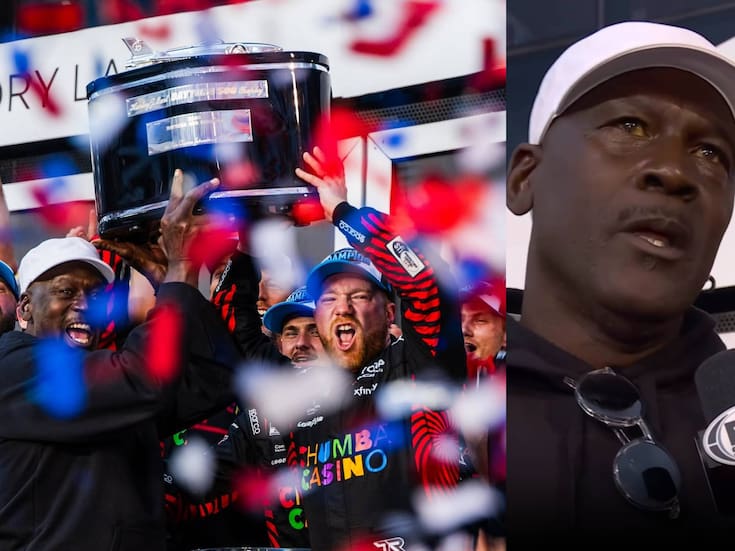 23XI Racing, equipo de Michael Jordan, gana las 500 Millas de Daytona