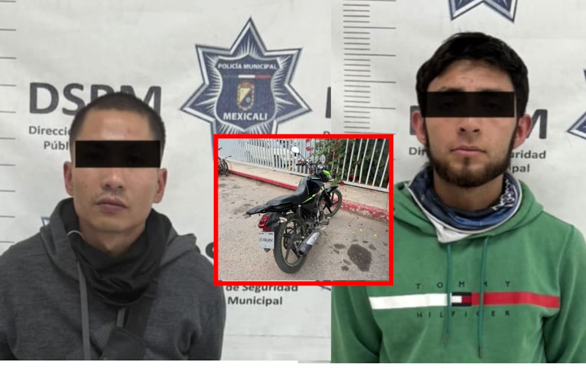 Dos detenidos por robo con violencia a comercio ambulante en El Pápago