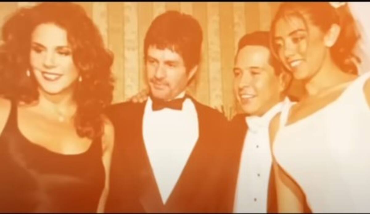 Gustavo Adolfo Infante y Verónica Cuevas en su boda / Captura Youtube @ImagenEntretenimiento