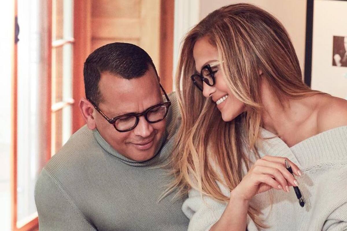 Así celebraron el día de pascua Jennifer Lopez y Alex Rodríguez con sus hijos