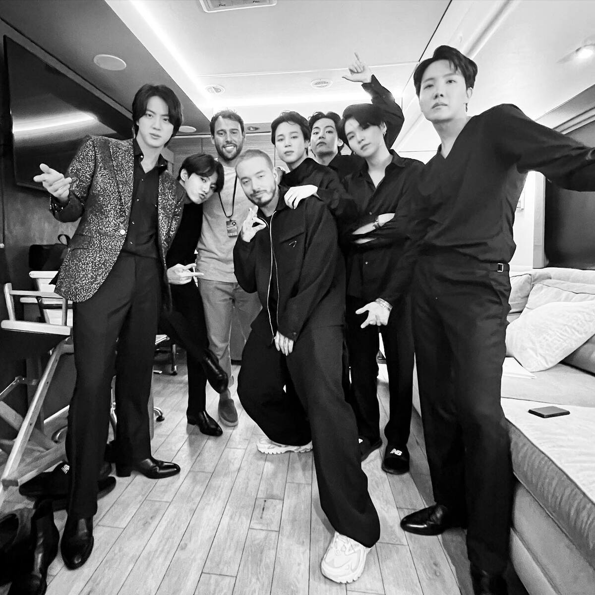 JBalvin, BTS y Scooter Braun