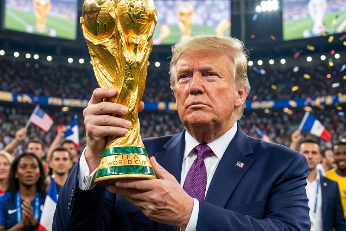 FIFA analiza que Donald Trump entregue el trofeo al campeón del Mundial; sería un cambio histórico en el protocolo