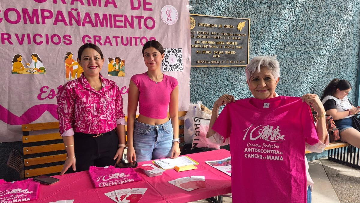 Unison celebra su primera jornada contra el cáncer de mama y cerrará con la carrera Juntos por el Cáncer el 25 de octubre