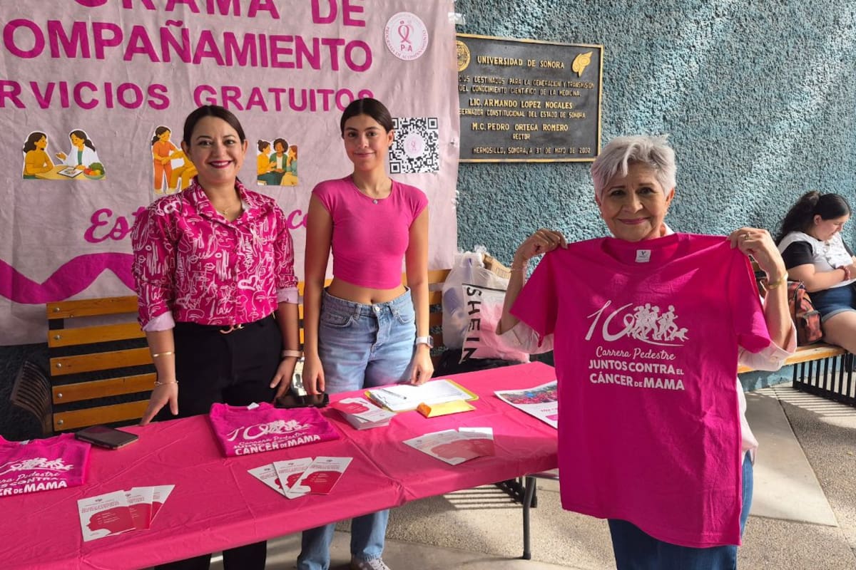 Unison celebra su primera jornada contra el cáncer de mama y cerrará con la carrera Juntos por el Cáncer el 25 de octubre