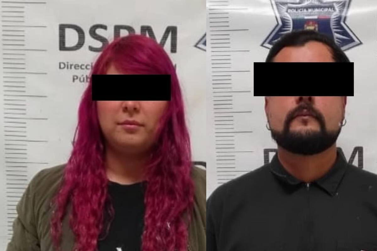 Pareja “gaffitera” es detenida por la Policía