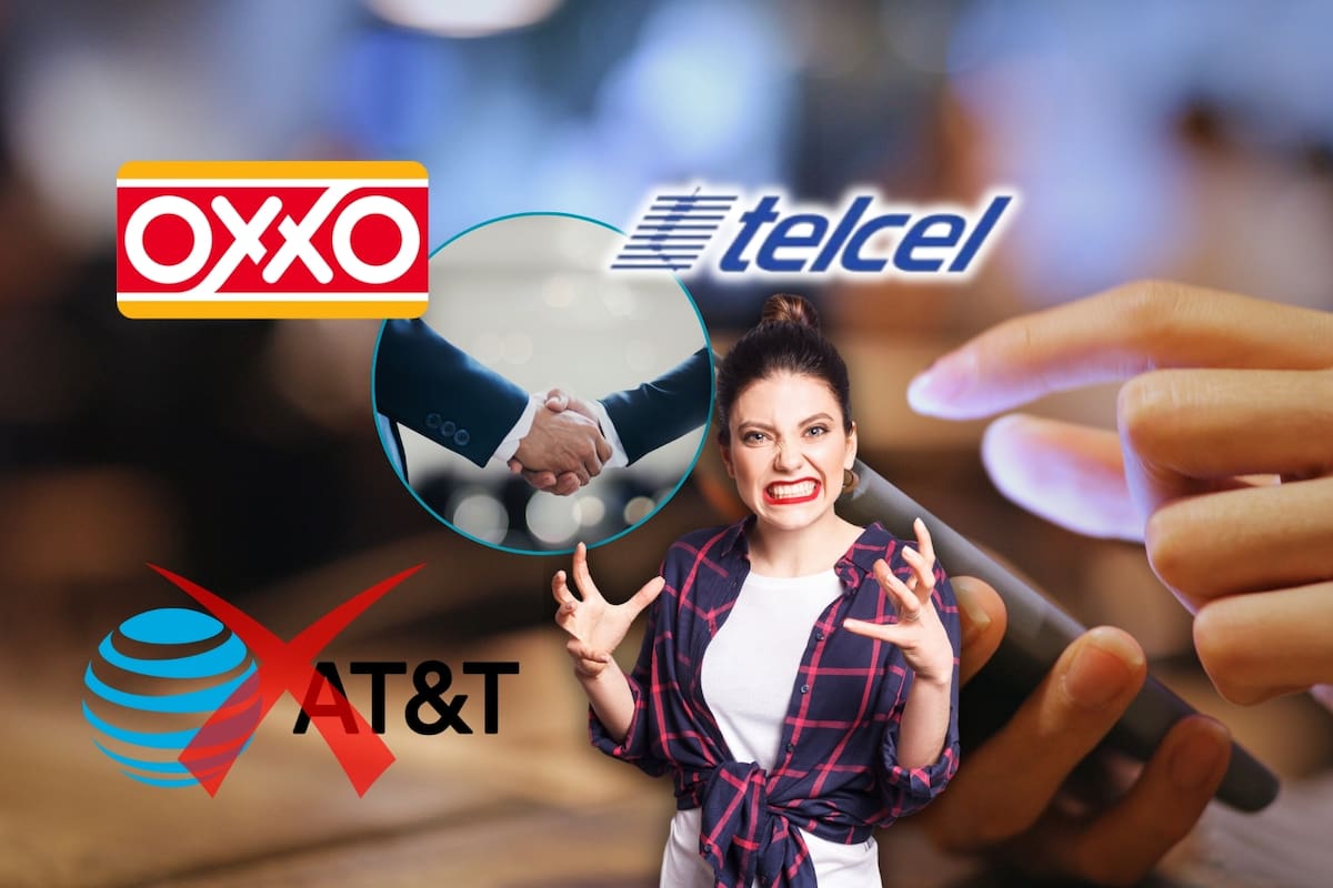 Telcel y Oxxo acordaron bloquear el acceso a chips de AT&T en las sucursales, lo que afectó a 18 millones de usuarios y causó pérdidas de al menos 95 millones de dólares