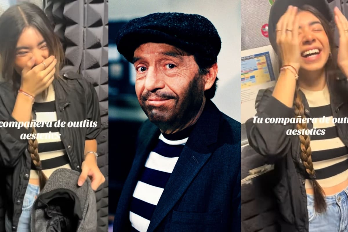 Creía que su look era aesthetic, pero terminó vestida como el Chómpiras: la joven que se volvió meme entre sus amigos