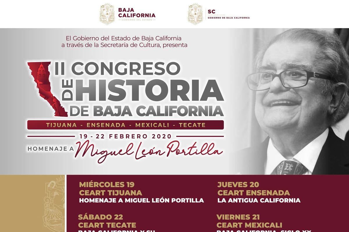 Prepara Secretaría de Cultura Segundo Congreso de Historia de BC
