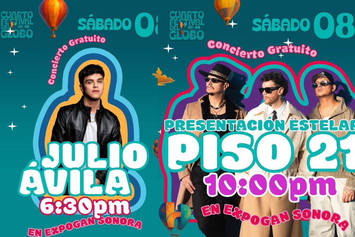 Festival del Globo 2025: presentaciones del sábado 08 de noviembre | Instagram @turismohmo