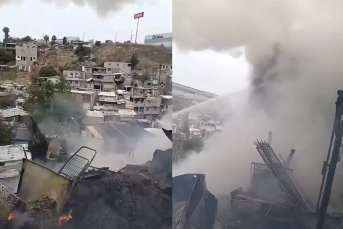 Incendio consume vivienda en Las Torres Parte Alta